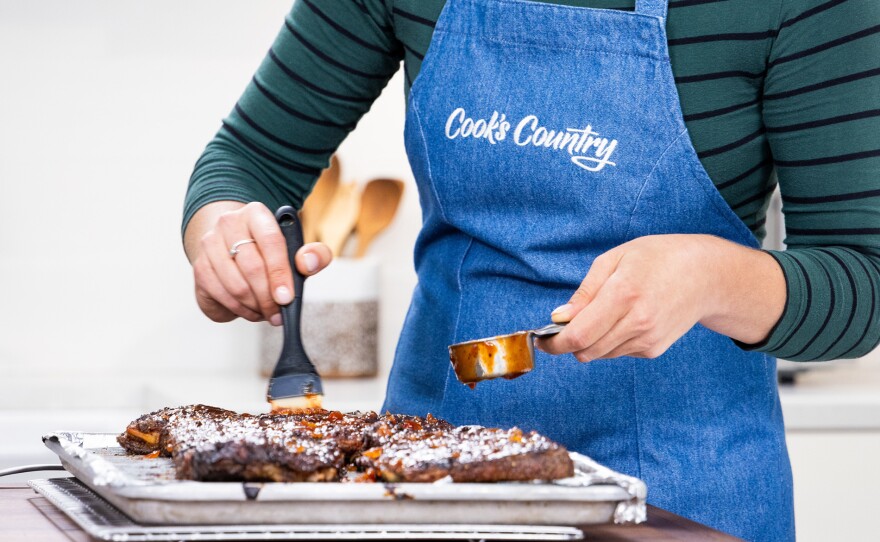 Indoor Barbecued Ribs