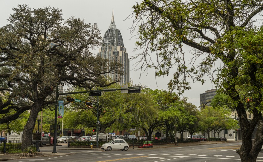 The new Second Congressional District stretches from Mobile, pictured here, to Montgomery and includes areas with historic ties to fights over voting rights and desegregation.