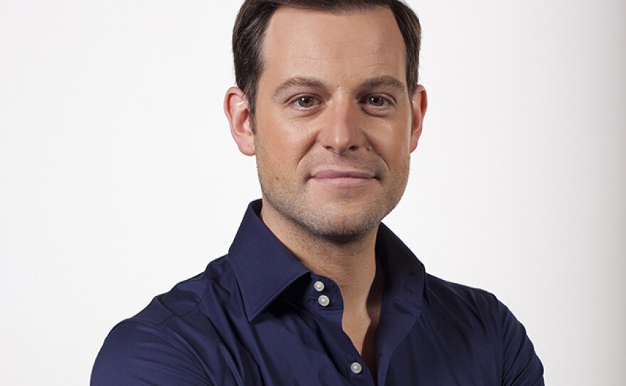 Matt Baker, British television presenter, is co-host of ROYAL WEDDING WATCH.