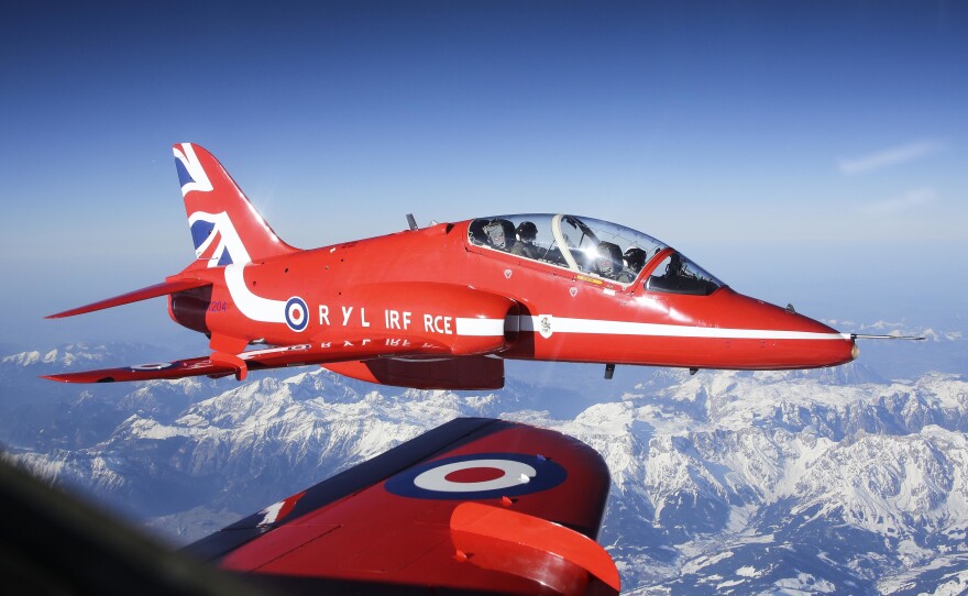 The Royal Air Force has lost its A's and O's in support of the NHS Blood and Transplant campaign Missing Type.