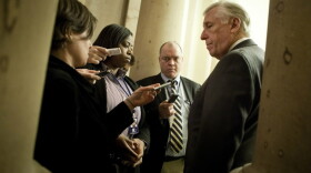 House Majority Leader Steny Hoyer (D-MD) spoke with reporters before the House voted to extend the Bush-era tax cuts. He later conceded that the compromise was unsatisfying for most House members.