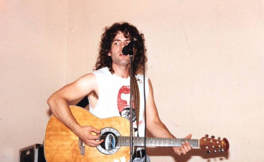 Ian Brennan performing in the '90s at the Hotel Utah Saloon in San Francisco.