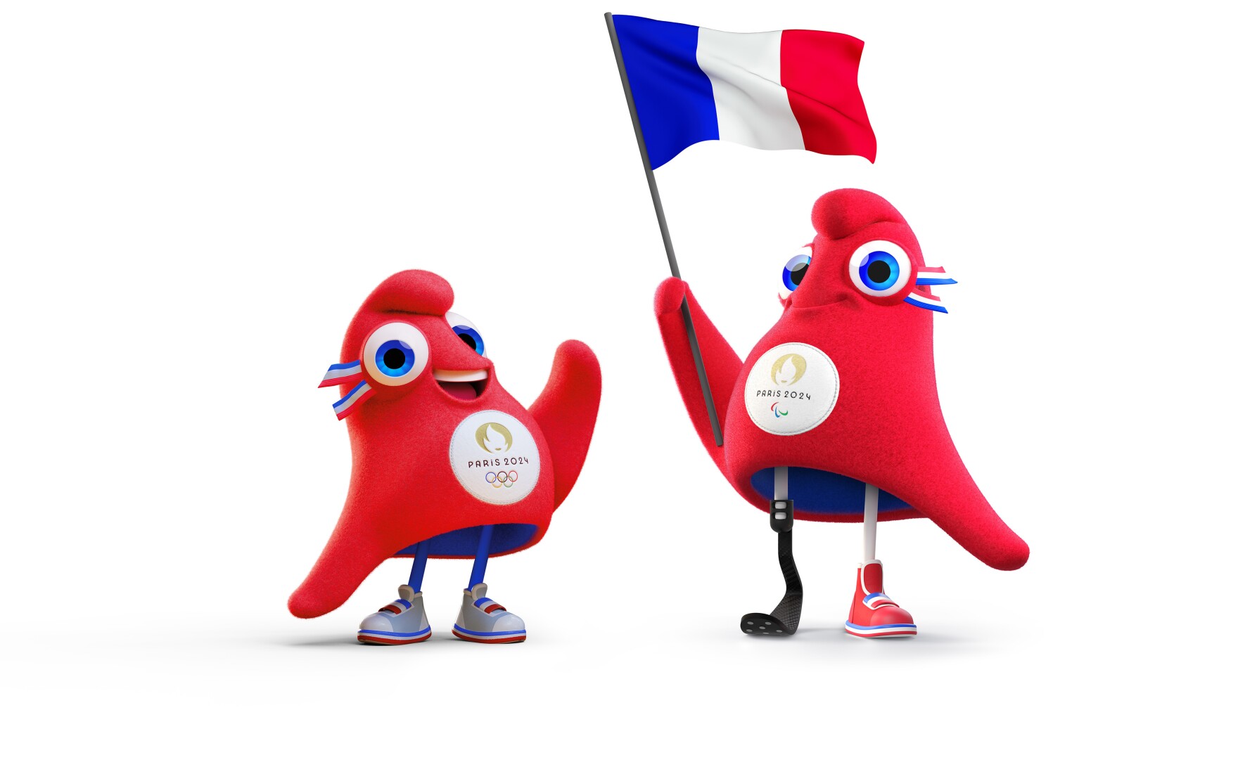 The Paris 2025 Olympic mascots are hats. Here's why KPBS Public Media