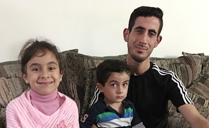 Nadal Al Hayek spent three years in a refugee camp in Jordan before coming to an apartment in Michigan's Oakland County.