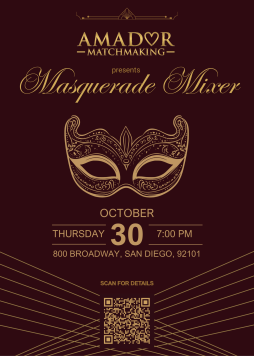 Masquerade Mixer by Amador Matchmaking