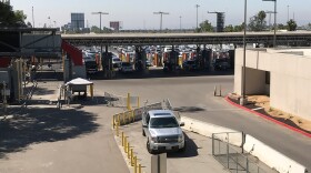Cars enter the Otay Mesa Port of Entry, Aug. 15, 2019.