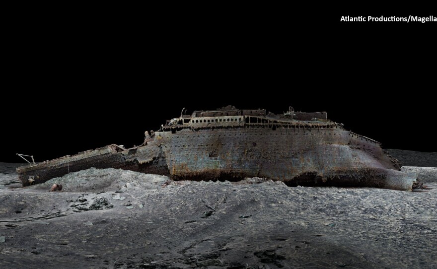 There have been "photomosaics" and other renderings of the shipwreck over the decades, but this is the first such 3D model.