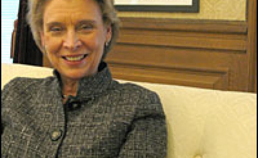 Gov. Christine Gregoire says the stimulus package's provisions for states fall short of expectations, but "I don't want to look a gift horse in the mouth."