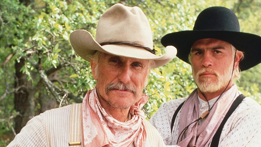 Robert Duvall and Tommy Lee Jones in "Lonesome Dove."