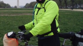 Cruz, at the Washington Monument in Washington D.C. 