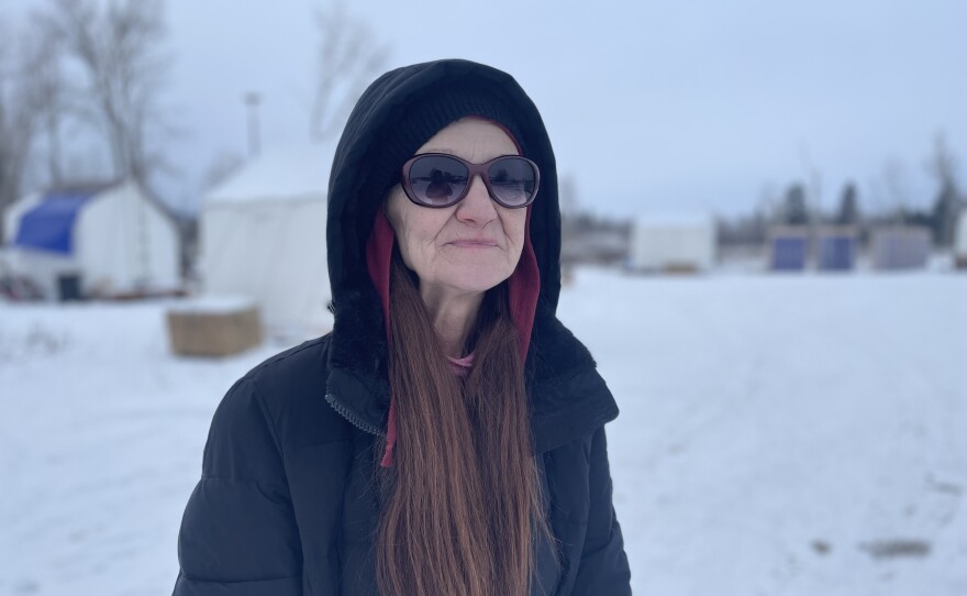 Frankie Clark, 63, has been homeless in Missoula, Mont., for the past couple years, mostly sleeping in cars.
