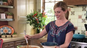 Host and chef Pati Jinich. PATI'S MEXICAN TABLE is a food-driven series starring chef, author and mom to three boys, Pati Jinich. Part travelogue, part cooking show, each episode follows Pati as she explores the food, culture and history of Mexico, and brings those experiences back to her kitchen where she creates simple, mouthwatering recipes for every home cook to enjoy. 