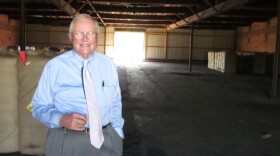 Barry Whitney, descendant of Eli Whitney, stands inside S.M. Whitney Company's cotton warehouse in Augusta, Ga. American farmers have cut back on growing cotton as prices for other cash crops increase, forcing Whitney and many other cotton dealers and mills in the region out of business.