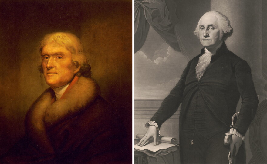 Founding Fathers, including Thomas Jefferson and George Washington, helped shape food culture 250 years ago, according to food historians.