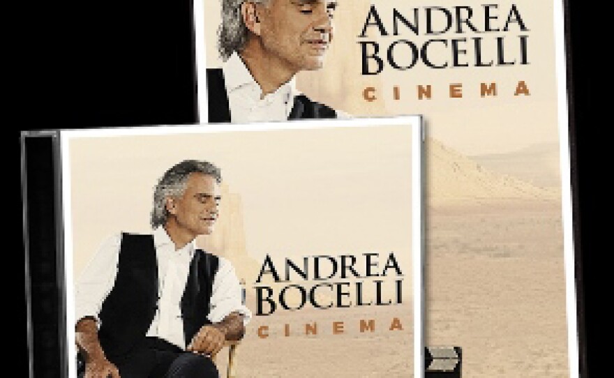 Give $13/mo or $156 during our TV Membership Campaign (May 7, 2016) and receive the combo package featuring the “Andrea Bocelli: Cinema” deluxe CD with 3 extra tracks, and the “Andrea Bocelli: Cinema” DVD. This gift also includes enrollment in the myKPBS Savers Club plus additional online access to more than 130,000 merchant offers and printable coupons, as well as a KPBS License Plate Frame (if you're a new member).