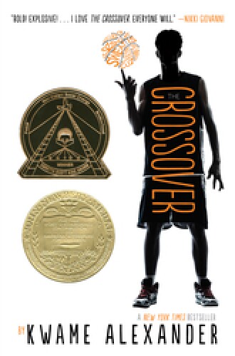 "The Crossover" by Kwame Alexander, the 2019 One Book for Teens selection