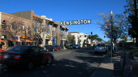 Kensington's bustling commercial area has an organic grocery store and local shops and restaurants, Feb. 5, 2016.