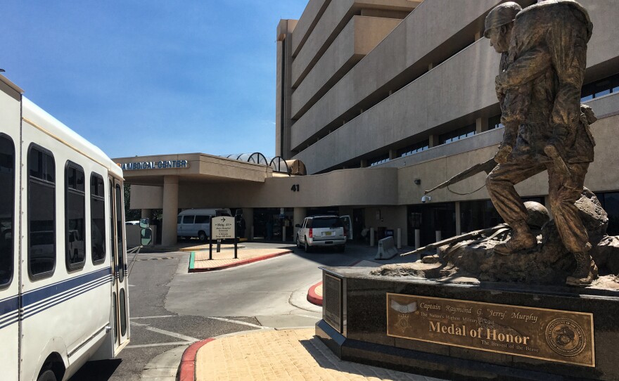 The Raymond G. Murphy VA Medical Center in Albuquerque, N.M. Albuquerque had among the worst wait times in the country for mental health, while Cincinnati, Ohio, was among the best. The VA's data show both received the same number of psychiatrists from the Veterans Choice funding.