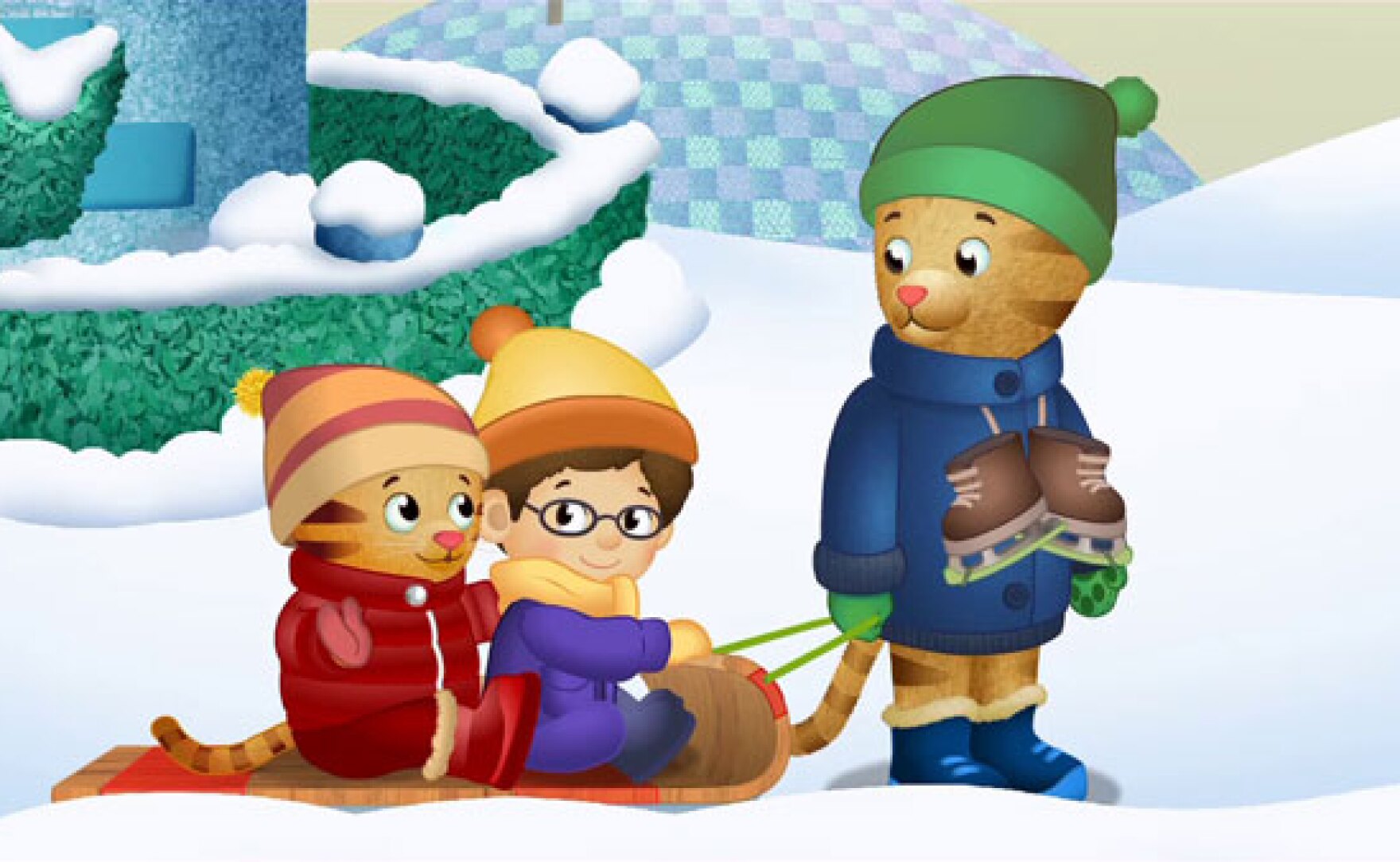 DANIEL TIGER'S NEIGHBORHOOD Daniel's Winter Adventure and Neighborhood