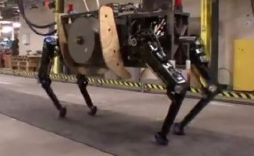 AlphaDog the military robot