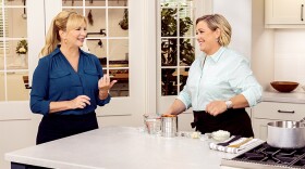 Hosts Bridget Lancaster and Julia Collin Davison