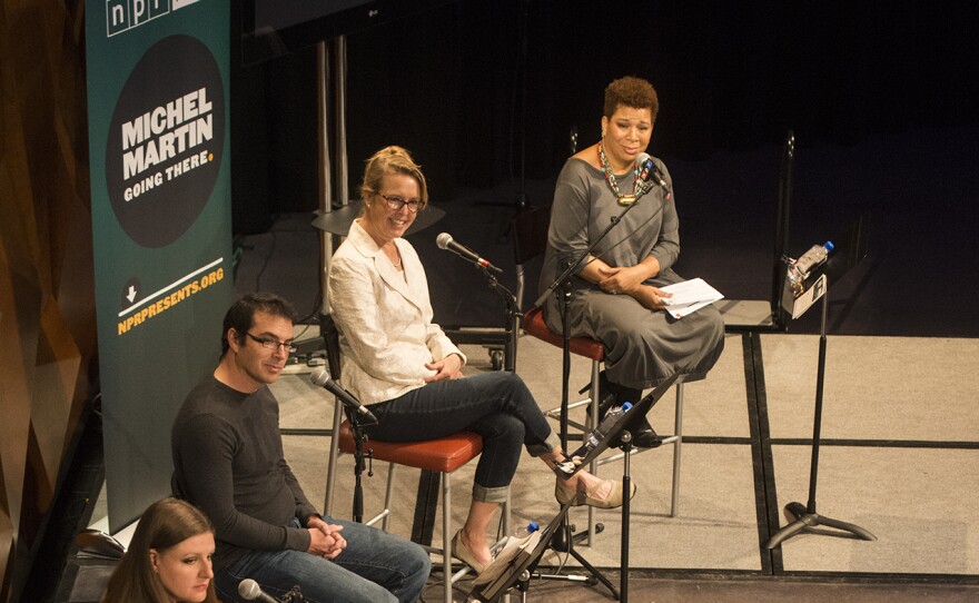 At the live performance of Michel Martin's Going There at Colorado State University Tuesday May 24, 2016. The show was titled, " The Future of Water."