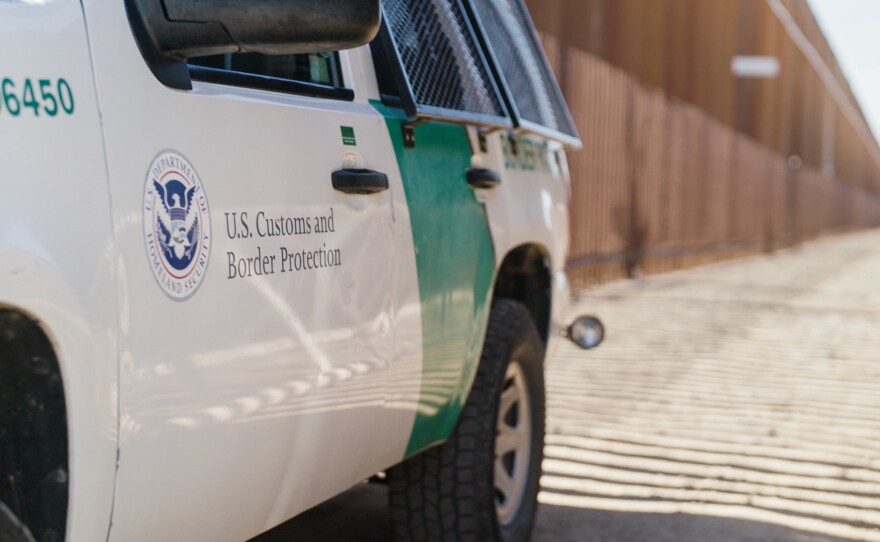 Customs and Border Protection vehicle