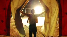 Tino Ponce enters the ring.