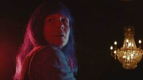 Arabella Harrison is Sally, the lead singer of the fictional band Xenos in Ben Johnson's debut feature film, "Fanboy."