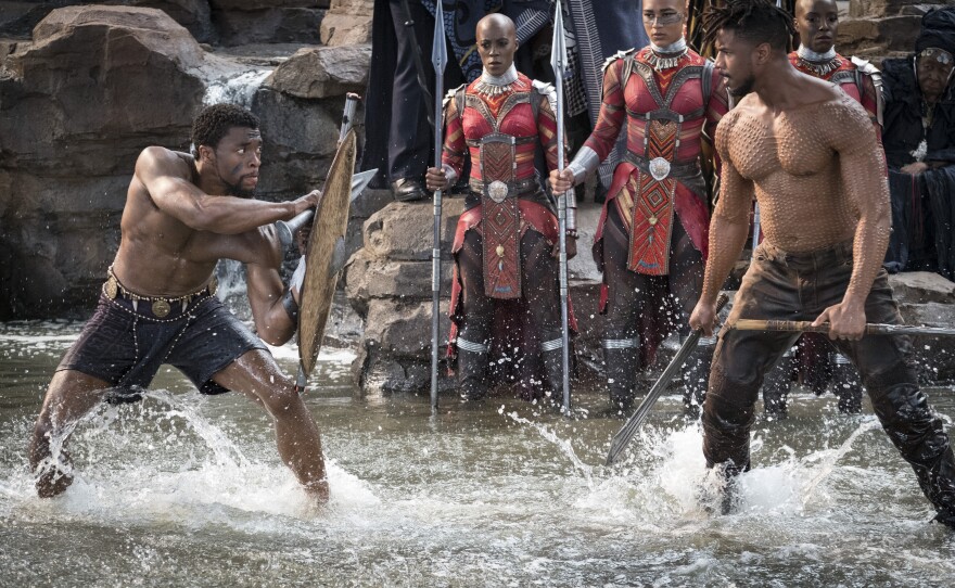 "Black Panther" succeeds in part because T'Challa/Black Panther (Chadwick Boseman) faces off against the complex villain Kilmonger (Michael B. Jordan).