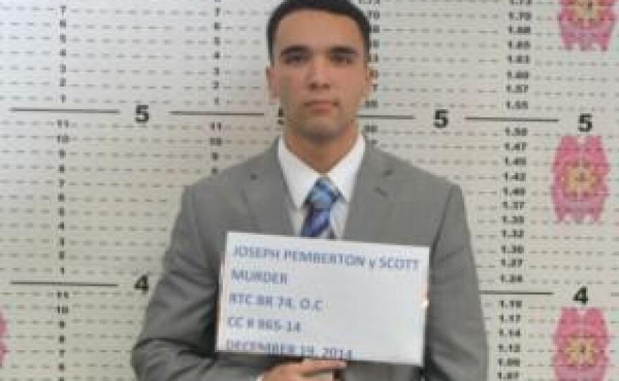 Mugshot of U.S. Marine Pfc. Joseph Scott Pemberton