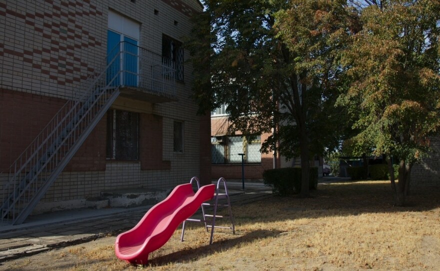 Still from an orphanage in Kherson, Ukraine.