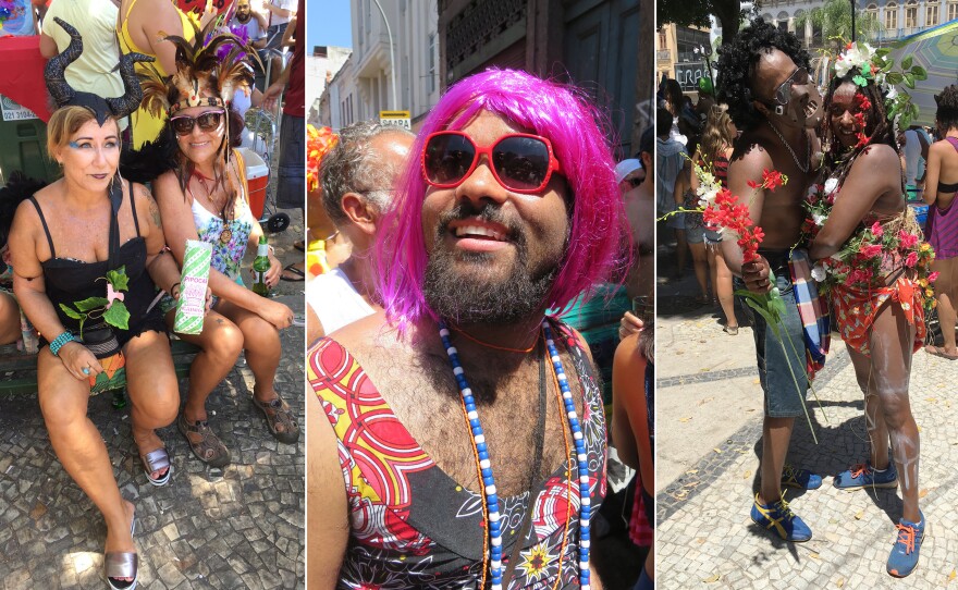 The carnival in Rio de Janeiro hasn't even officially opened, but this weekend several hundred thousand people were already out parading. "Blocos" are locally-organised street parties held in Rio de Janeiro, Brazil that precede the Carnival.