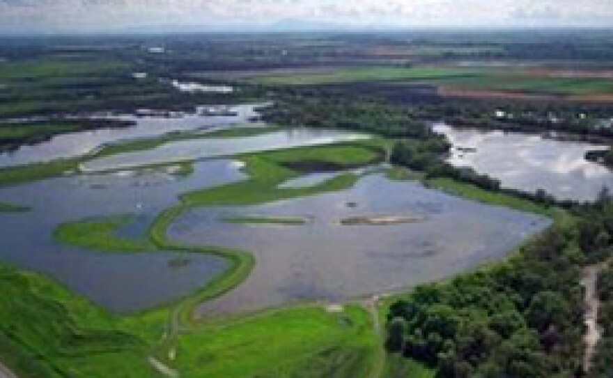 The Sacramento-San Joaquin Delta encompasses 1,600 square miles, drains over 40 percent of the State of California, and provides habitat and stop-over ground to numerous species of fish and wildlife.