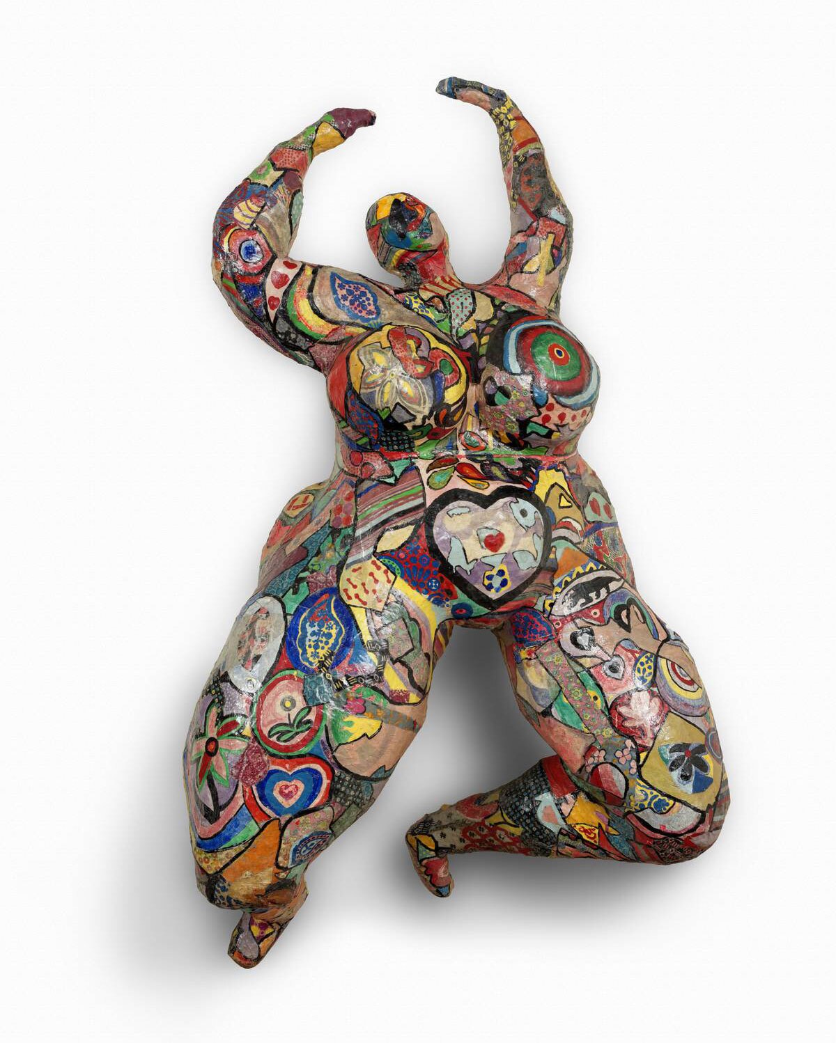 Niki de Saint Phalle's 1965 sculpture, "Lili or Tony" is on view in the new "Niki de Saint Phalle in the 1960s" exhibition at MCASD La Jolla.