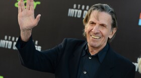 Leonard Nimoy arrives at the LA premiere of "Star Trek Into Darkness" at The Dolby Theater in Los Angeles, May 14, 2013. 