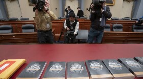 President Donald Trump's 2020 budget outline arrives on Capitol Hill at the House Budget Committee, in Washington, Monday morning March 11, 2019.