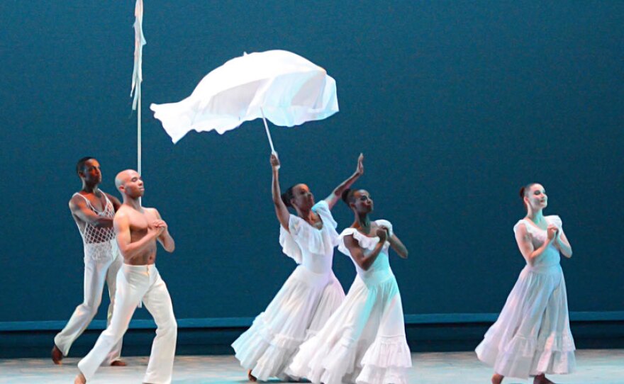 Alvin Ailey American Dance Theater in Alvin Ailey’s "Revelations."