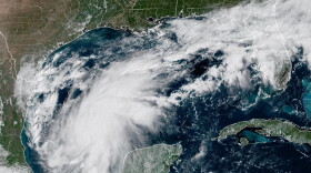 This satellite image from the National Oceanic and Atmospheric Administration shows Tropical Storm Isaias off the eastern coast of Mexico on Wednesday, Oct. 7, 2026.