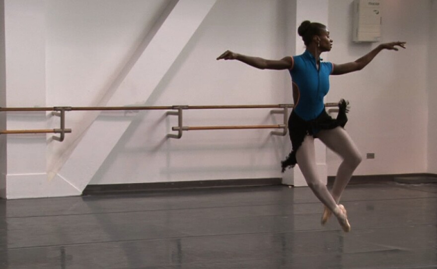 Pictured: Ashley Murphy at Dance Theatre of Harlem. "Black Ballerina" is a story of passion, opportunity, heartbreak and triumph of the human spirit. Set in the overwhelmingly white world of classical dance, it tells the stories of several black women from different generations who fell in love with ballet. Pictured: Ashley Murphy at Dance Theatre of Harlem.