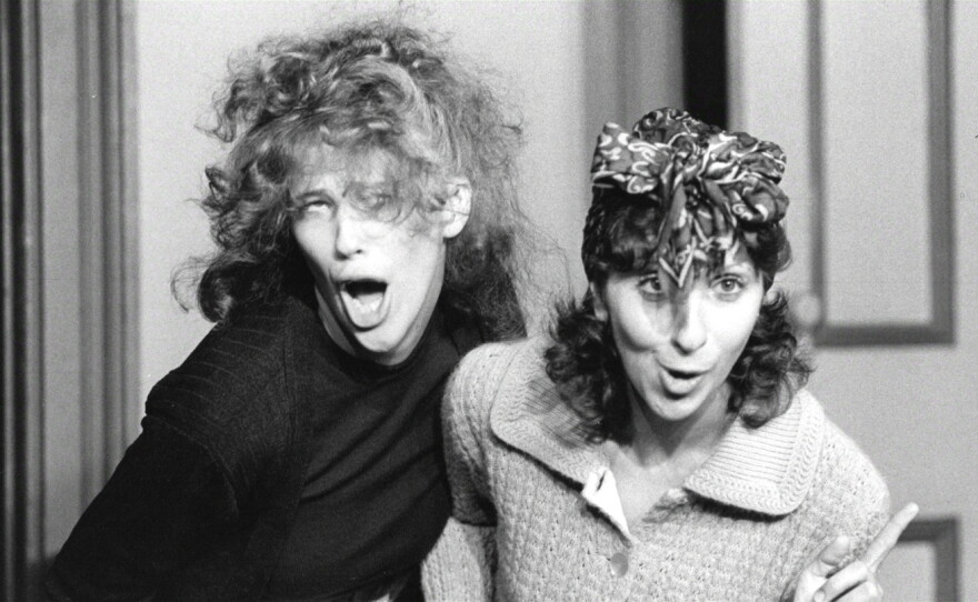 Catherine O'Hara, left, and Andrea Martin on SCTV.