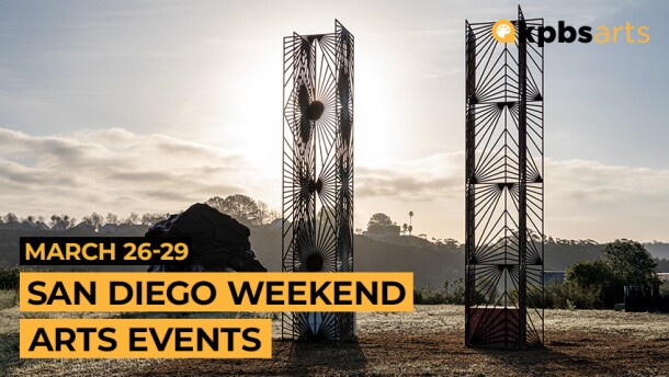 Edra Soto's sculpture "Graft" was recently installed at the ICA San Diego-North sculpture trail, shown in an undated photo.