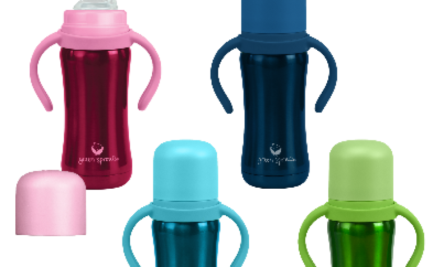 The November recall applies to the Green Sprouts 6-ounce Stainless Steel Sippy Cup, Sip & Straw Cup and its 8-ounce Stainless Steel Straw Bottle.