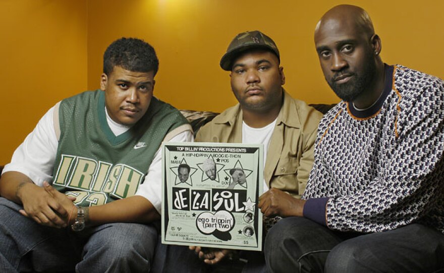 This Long Island hip-hop group, De La Soul, helped set a high bar for sampling artistry with their debut album "3 Feet High and Rising," released in 1989.