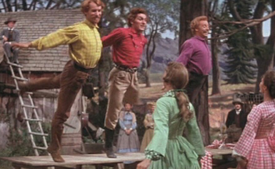 A scene from “Seven Brides for Seven Brothers.”