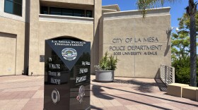 La Mesa Police Department's Peace Officer Memorial honors officers who were killed in the line of duty.