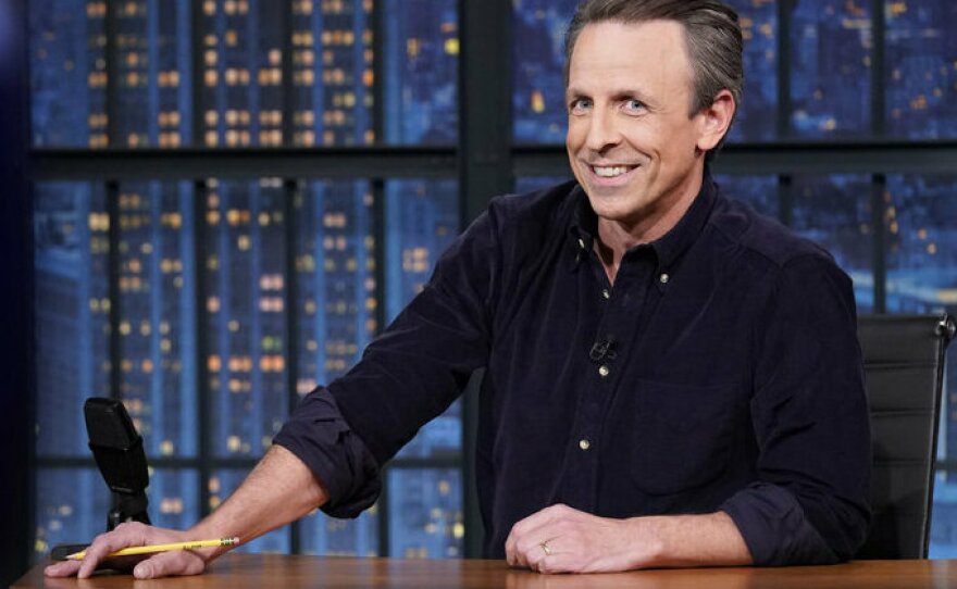 Seth Meyers on Dec. 13, 2023.
