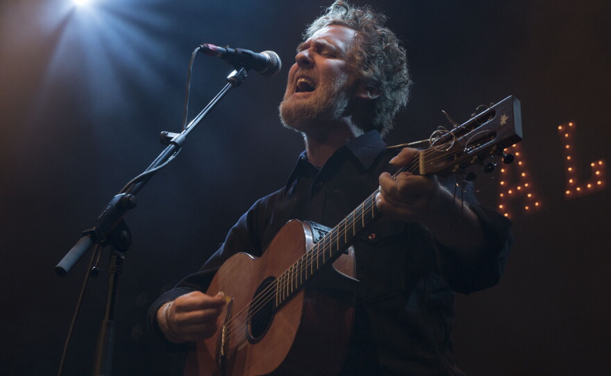 Glen Hansard, seen here performing in Washington, D.C. in 2016, led the Irish band The Frames and won an Oscar for the song "Falling Slowly" from the film Once.