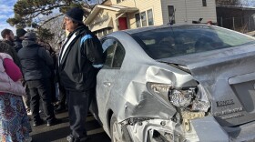 Christian Molina says federal immigration agents crashed into his car when he refused to stop for them in Minneapolis in January.