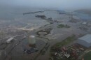 This image taken from a video released by Geophysical Service of the Russian Academy of Sciences, shows the aftermath of tsunami hitting the coastal area of Severo-Kurilsk at Paramushir island of Kuril Islands, Russia, Wednesday, July 30, 2025.